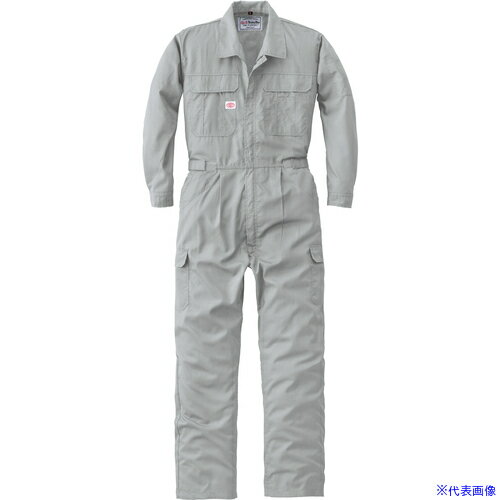 ■AUTO−BI SS(春夏)モデル つなぎ服2300−008シルバーグレー−L 2300008L(1371077)[送料別途お見積り][法..