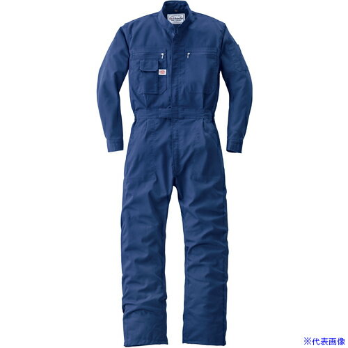 ■AUTO−BI AW(秋冬)モデル つなぎ服1250−001ネイビーブルー−S 1250001S(1371094)[送料別途お見積り][法..