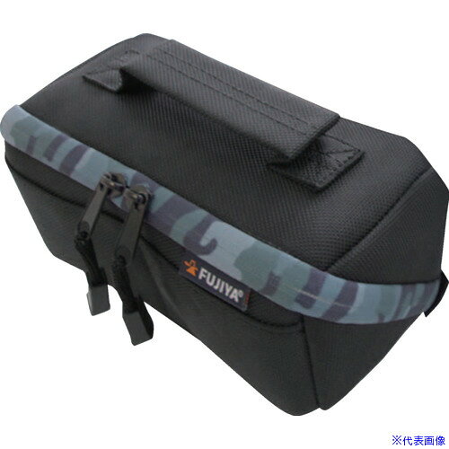 ■フジ矢 布製工具ケース 迷彩グレー Mサイズ FHCMA(1371556)