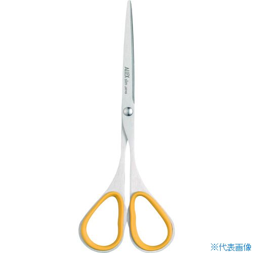 ■ALLEX ハサミ スリム120 全長120mm イエロー 11162Y(1371579)
