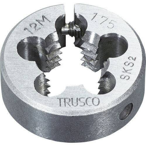 ■TRUSCO 丸ダイス 38径 M12X1.25 (SKS) T38D12X1.25(1372464)