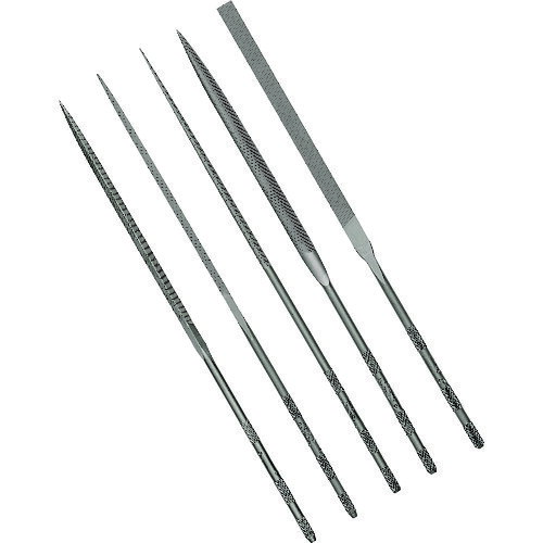 ■Vallorbe 精密ニードルヤスリ 5種セット 180mm #0 LAST1800(1372694)