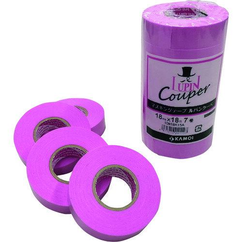 Tapes, Adhesion Goods - ■カモ井 マスキングテープ建築用(2巻入) LUPINCOUPER50(1372867)