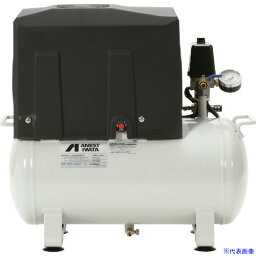 ■アネスト岩田 レシプロコンプレッサー(オイルフリー) 50/60Hz 0.2kW 三相200V TWP028M(1372930)[法人・事業所限定][直送元]