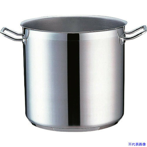 ■TKG PRO(プロ)寸胴鍋(蓋無) 24cm AZV6624(1373853)[送料別途お見積り][法人限定][メーカー取寄]