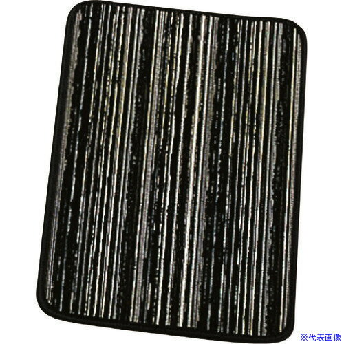 オレンジブック トラスコ中山　TRUSCOTKG 雅 アイスペールマット 長角 小 ブラック 〔品番:PAIB208〕[ 注番:1373893]特長●両面仕様タイプです。●水洗いOKです。仕様仕様2●サイズ：小●色：ブラック●幅×奥行(mm...