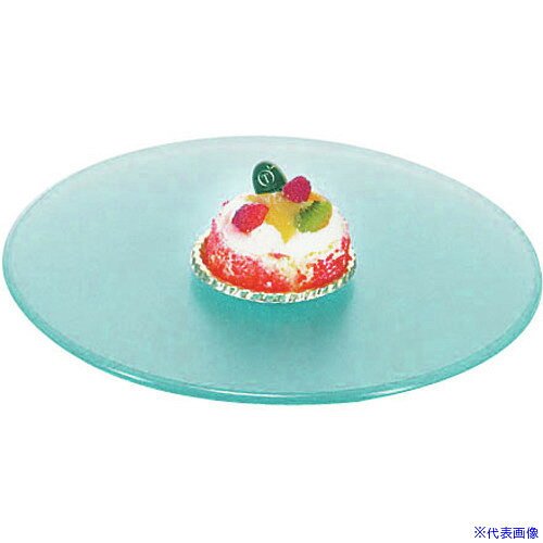 ■TKG アクリルブッフェトレイ 丸ライトグリーン G0031 S NBT0101(1377236)[送料別途見積り][法人・事業..