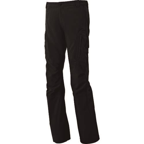 Work Supplies - ■アイトス ストレッチカーゴパンツ(ノータック)(男女兼用) ブラック 3S 78430103S(1381035)[送料別途見積り][法人・事業所限定][掲外取寄]
