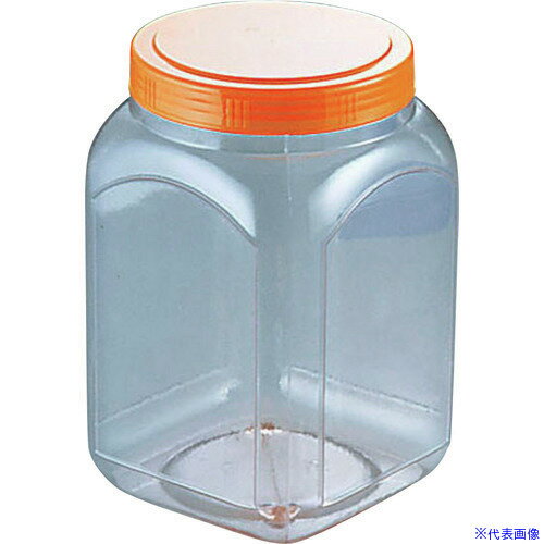 ■TKG PE食品ボトル 角ブローシリーズ 120角ブロー ABT77120(1383107)[送料別途見積り][法人・事業所限..