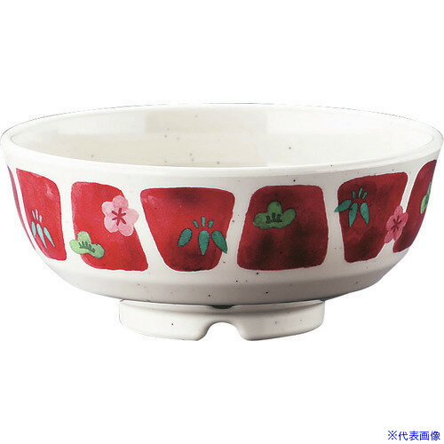 ■TKG メラミン どんぶり碗 KN-790 花音 RDVC801(1383562)[送料別途見積り][法人・事業所限定][掲外取寄]