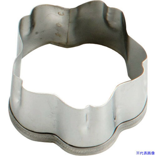 ■TKG 18-8クッキー抜型 桜 小 WKTW003(1384947)[送料別途見積り][法人・事業所限定][掲外取寄]