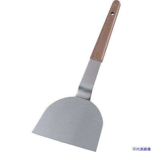 ■TKG ヘラ ローズ柄起金 5寸 SA18-0ステンレス GOK04050(1388049)