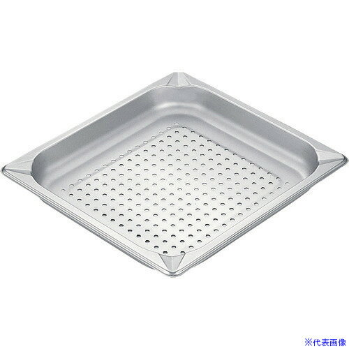 ■TKG KINGOステンレス 穴明 ホテルパン 23040PS 2/3×40 AHT7607(1389381)[送料別途見積り][法人・事業所限定][掲外取寄](4.0)