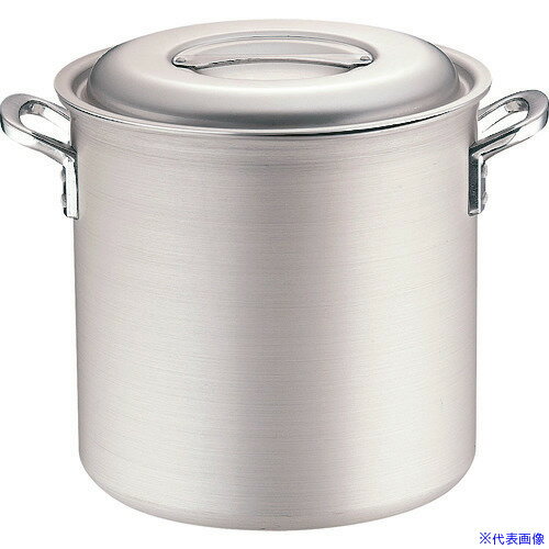 ■TKG IHアルミ 寸胴鍋(目盛付) 39cm AZV8606(1391127)[送料別途見積り][法人・事業所限定][掲外取寄]