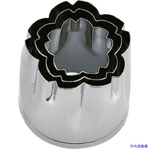 ■TKG SA18-8本職用厚口抜型 桜 (3ヶ入) BNK06006(1394293)[送料別途見積り][法人・事業所限定][掲外取寄]