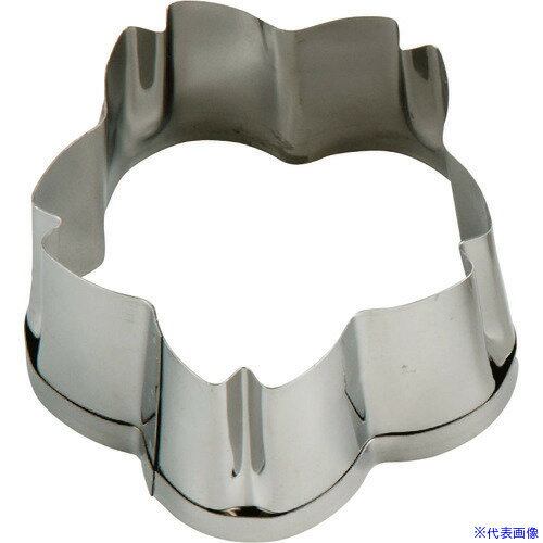 ■TKG 18-8クッキー抜型 桜 大 WKTW001(1394490)[送料別途見積り][法人・事業所限定][掲外取寄]