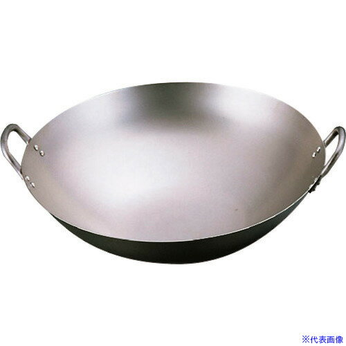 ■TKG SA純チタン 中華鍋 39cm ATY62039(1395771)[送料別途見積り][法人・事業所限定][掲外取寄]