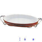 オレンジブック トラスコ中山　TRUSCOTKG SAシャトレ 小判グラタンセット 12−PC200−40 茶 〔品番:NSY202〕[ 注番:1395994]特長●SAシャトレホルダーシリーズ 深まる余韻。●しなやかなエスプリが息づくノーブルなシルバー。● ヨーロッパの伝統と技術が生んだ、プロフェッショナルの ための本格派オーブンウェアです。●隅々にまで美意識を反映 したシリーズです。●磁味あふれる硬質な陶器との調和を 図って、スタンドにはステンレス製のホルダーをセットしました。● ノーブルな銀の光沢が、テーブルに上質でしなやかな エスプリを生み出しています。● スタッキング式のため、収納時には場所をとらなく、大変 便利です。仕様仕様2●幅×奥行×高さ(mm)：480×235×75材質/仕上セット内容/付属品注意原産国（名称）イタリアJANコード4905001817304本体質量0gオレンジブック トラスコ中山　TRUSCOTKG SAシャトレ 小判グラタンセット 12−PC200−40 茶 〔品番:NSY202〕[注番:1395994]〔包装時質量：1310g〕分類》研究用品》厨房用品》容器☆納期情報：メーカー取り寄品（弊社より発送）