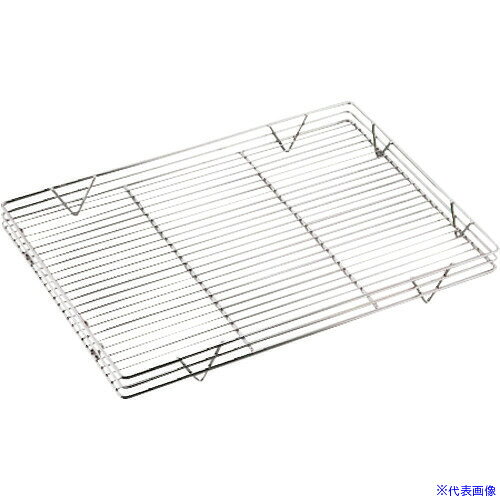 ■TKG SA18−8ふち付角網 小 500×350mm WAM101(1396045)[送料別途お見積り][法人限定][掲外取寄]