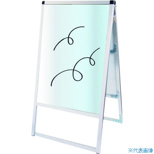 ■TOKISEI バリウススタンド看板 ホワイトボードタイプ A1両面 VASKWBA1R(1432500)[送料別途お見積り][法人限定][直送]