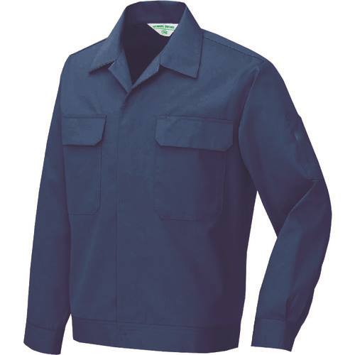 ■アイトス 長袖サマージャンパー(男女兼用) ブルー L 532006L(1435843)[送料別途見積り][法人・事業所限定][掲外取寄]