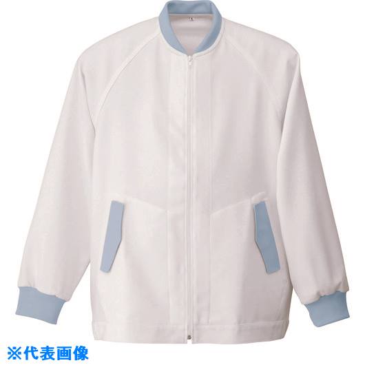 ■アイトス ジャンパー(男女兼用) サックス 5L HH21010075L(1436052)[送料別途見積り][法人・事業所限定][掲外取寄](4.0)