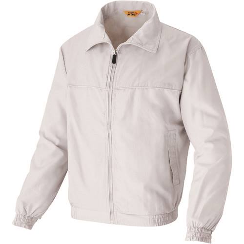 ■アイトス 裏メッシュブルゾン(男女兼用) ホワイト 6L 26630016L(1448535)[送料別途見積り][法人・事業所限定][掲外取寄]