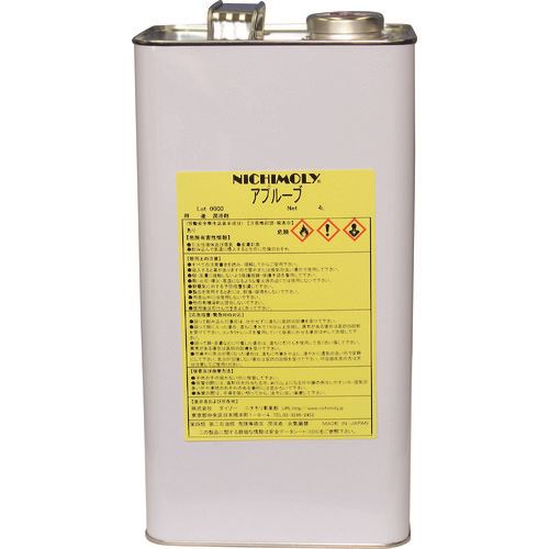 オレンジブック トラスコ中山　TRUSCOニチモリ アプルーブ 4L 〔品番:1110129150〕[ 注番:1449858]特長●樹脂に対する影響が少ない●無色、無臭なので機械類を汚さず使用可能用途●各種機械の摺動面仕様●容量(L)：4仕様2材質/仕上セット内容/付属品注意原産国（名称）日本JANコード本体質量3.4kgオレンジブック トラスコ中山　TRUSCOニチモリ アプルーブ 4L 〔品番:1110129150〕[注番:1449858][本体質量：3.4kg]《包装時基本サイズ：240×310×320》〔包装時質量：15kg〕分類》化学製品》化学製品》潤滑剤☆納期情報：オレンジブック掲載以外でメーカー直送品【法人限定＝会社名ご記入お願い致します。】