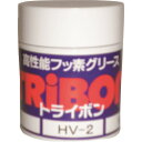 オレンジブック トラスコ中山　TRUSCOニチモリ トライボンHV-2 100g 〔品番:1120450220〕[ 注番:1451415]特長●耐熱性、低温性に極めて優れ、-60〜250℃での使用が可能です。●高温条件下でも蒸発損失がほとんどありません。(200℃×500hでの蒸発量0％)●常温はもとより、高温下においてもせん断安定性、、酸化安定性に優れ、長寿命潤滑を実現します●化学的不活性を有しているため、金属、樹脂、ゴム等への影響がほとんどありません。用途●クリーンルーム、真空ポンプ、真空蒸着などの高真空下での潤滑及びシールとして。●強酸、強アルカリ、ハロゲンなどの苛酷環境下での潤滑に。●長期間高温に晒される車載部品等の長期潤滑に。仕様●色：100仕様2材質/仕上セット内容/付属品注意原産国（名称）日本JANコード本体質量100gオレンジブック トラスコ中山　TRUSCOニチモリ トライボンHV-2 100g 〔品番:1120450220〕[注番:1451415][本体質量：100g]《包装時基本サイズ：90×200×90》分類》化学製品》化学製品》グリス・ペースト☆納期情報：オレンジブック掲載以外でメーカー直送品【法人限定＝会社名ご記入お願い致します。】