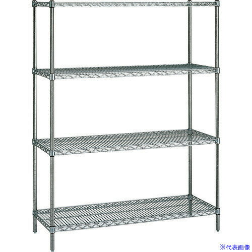 ■エレクター エレクターシェルフ スーパーシリーズ MS1820P1590W4(1459043)[送料別途見積り][法人・事業所限定][外直送]