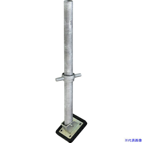 オレンジブック トラスコ中山　TRUSCO123 中空チルトジャッキJT416P 〔品番:JT416P〕[ 注番:1460482]特長●ベースが屋根などの斜面に沿って傾き、足場を垂直に設置することができます。●ベースは設置面(屋根材)の保護と滑り防止のためゴムでしっかりとコーティングされています。●軽くて扱いやすい中空ボルトを使用しています。用途●傾斜面用。仕様●適合パイプ径(mm)：φ48.6仕様2●ネジ径(mm)：φ41●ボルト長さ(mm)：600●ベースサイズ(mm)：130×130×15材質/仕上セット内容/付属品注意●ゴム部分には油脂を付着させないでください。原産国（名称）日本JANコード4990870014503本体質量2.9kgオレンジブック トラスコ中山　TRUSCO123 中空チルトジャッキJT416P 〔品番:JT416P〕[注番:1460482][本体質量：2.9kg]《包装時基本サイズ：130×130×623》〔包装時質量：3kg〕分類》工事・照明用品》はしご・脚立》単管・足場用品☆納期情報：オレンジブック掲載以外でメーカー直送品【法人限定＝会社名ご記入お願い致します。】