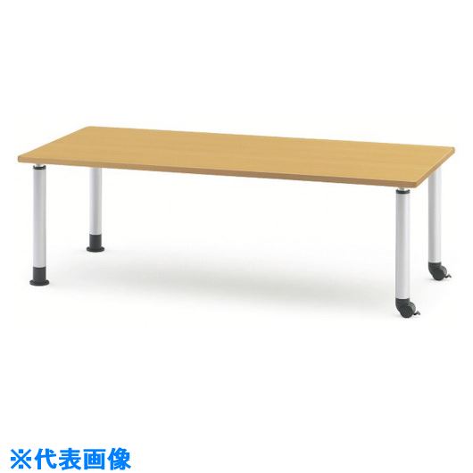 Other - ■TOKIO ダイニングテーブル キャスタータイプ 1800X750 メープル MKT1875CMP(1464515)[送料別途お見積り][法人限定][外直送]