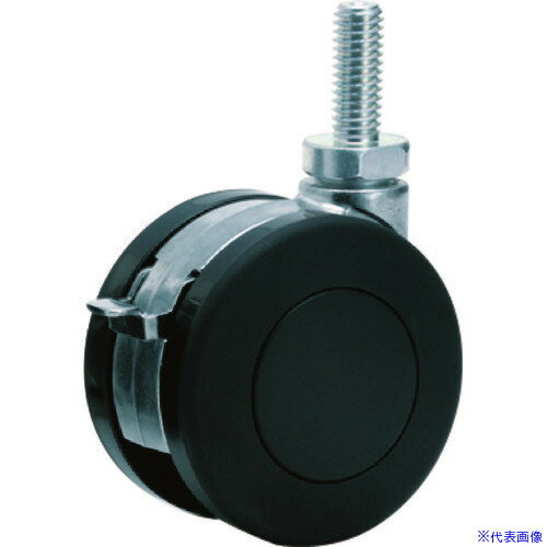 ■エレクター キャスター (エレクターシェルフ用)φ60ねじ込み式ナイロン車ストッパー付き DRS60(1465387..