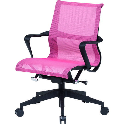 ■TOKIO オフィスチェア CF-3M ピンク CF3MPK(1468641)[法人・事業所限定][外直送元]