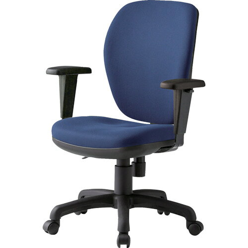 オレンジブック トラスコ中山　TRUSCOTOKIO オフィスチェア FST−77HAT ネイビー 〔品番:FST77HATNV〕[ 注番:1468642]特長●日本人の体格を測定して作り上げた座面構造が従来品の80％の圧力を軽減しました。●体圧分散の座面が座り心地の良い構造で長時間のオフィスワークによる負担を減らしてくれます。●T型の肘が7段階(70mm)の上下昇降機能がついておりお好みの肘の位置に調節できます。用途●オフィスワーク、事務作業におすすめの椅子です。●パソコンチェアー、OAチェアー、デスク用チェアーなど業務用だけでなく自宅、書斎用としても最適な椅子です。仕様●座幅(mm)：445●座奥行(mm)：420●座面高さ(mm)：425〜515●張地：布張り●色：ネイビー●座上下昇降機能：ガス圧式上下機能付き●キャスター径(mm)：50仕様2●ロッキング機能付き●T型肘付き・上下7段階（70mm）昇降機能付き●組立式材質/仕上●背部：PP樹脂成型品・ウレタンフォーム●座部：PP樹脂成型品・モールドウレタン●肘部：PP樹脂成形品・スチール●脚部：強化樹脂成型品・φ50双輪キャスター●肘部：PP樹脂成型品、スチールセット内容/付属品注意原産国（名称）台湾JANコード本体質量13kgオレンジブック トラスコ中山　TRUSCOTOKIO オフィスチェア FST−77HAT ネイビー 〔品番:FST77HATNV〕[注番:1468642][本体質量：13kg]分類》オフィス・住設用品》オフィス家具》オフィスチェア☆納期情報：メーカー直送品（送料元払い）【法人限定＝会社名ご記入お願い致します。】 ※北海道・沖縄・離島は運賃別途商品も含む