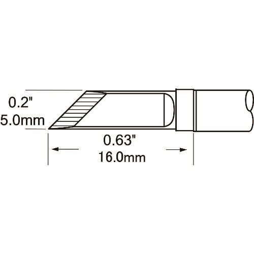 ■メトカル Metcal MFR-1110・2210シリーズ チップカートリッジ STPDRK50(1470727)[送料別途見積り][法人・事業所限定][外直送]