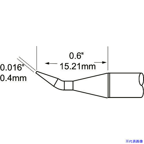 ■メトカル Metcal MFRシリーズ チップカートリッジ SFPCNB04(1470751)[送料別途お...