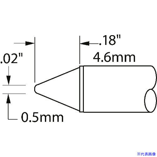 ■メトカル Metcal MXシリーズ チップカートリッジ STTC111(1475549)[送料別途見積り][法人・事業所限定..