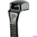 ■PANDUIT ナイロン結束バンド コンタータイ 耐候性タイプ 黒 2.5×183×1.1 1袋1000本入 CBR2MM0(1478977)×5[送料別途お...