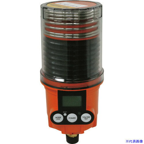 オレンジブック トラスコ中山　TRUSCOパルサールブ M型250mL モーター式自動給油器 二硫化モリブデングリス入り 〔品番:M250PL6〕[ 注番:1481091]特長●配線工事が必要ないのですぐに使用できます。●バッテリー駆動で一次電源不要●360度どの角度でも取付けが可能です。●1台で2〜8ヶ所まで給脂を分配可能（要マルチキット）●グリスパックと専用バッテリパックを交換するだけで繰り返し使えます。●定期的に少量のグリースを吐出（0.34ml / 回を使用設定期間に応じて吐出）●指定のグリースがあれば充填が可能（要ご相談）●LCD（液晶ディスプレイ画面）による操作と給油状況が確認できます。●装置が停止した場合は、停止からの経過日数が表示されるため給油管理が簡単です。●誤操作を防ぐための自動ロック機能付きです。用途●軸受（ベアリングなど）のメンテナンスに。●【用途】電動モーター、ブロワー、ポンプ、コンベア、要注油のベアリング・ボールネジ等●【実績】製鉄/製紙/自動車/食品/プラント/電力(火力・風力) /その他一般産業仕様●グリス容量(cc)：250●高さ(mm)：210●幅(mm)：φ91●給油箇所：最大8分配可能●ちょう度：1●設定可能給油期間：1〜12ヶ月●取付ねじ寸法：PT3/8●保護等級：IP65【電池駆動の潤滑装置】電源や圧縮エア不要の自動給油器。グリース潤滑を自動化して、コスト削減と働き方改革の両立を目指しましょう。パルサールブM型は、低コストでコンパクトに潤滑を自動化できる自動給油器です。ベアリングに適切な潤滑油膜を形成することで、設備寿命を延ばし、突発によるトラブル対応の削減、省人化に寄与することができます。パルサールブM型は、高い使用圧力で最大8か所までの分配(最長各6m)が可能で、集中潤滑によるグリスアップの自動化と高所や閉所など危険な場所へのアクセスを最小限にすることができます。ピストンポンプが内蔵されており、正確な吐出量をプリセットの期間で断続的に吐出するので、軸受けにとって最適な潤滑油膜の形成が可能で、設備耐久性の向上や突発対応の減少などの効果を見込むこともできます。仕様2●電源：DC4.5V バッテリパック●使用温度範囲：-15〜60℃（標準アルカリ電池）、-40〜60℃（オプションリチウム電池）●常用圧力：30bar、最大圧力：60bar●取付ネジ寸法：PT3/8●IP54→65と防水性、防塵性向上●赤色LED→赤/緑色LEDで状態が分かりやすく●過負荷トラブル時の情報表示追加●液晶画面にバックライト追加●屋外に強いブラッククリアのトップハウジングカバー材質/仕上セット内容/付属品●ダストカバー●専用アルカリ電池●多目的用二硫化モリブデン3%含有グリス（灰色）注意原産国（名称）韓国JANコード4936305130301本体質量1040gオレンジブック トラスコ中山　TRUSCOパルサールブ M型250mL モーター式自動給油器 二硫化モリブデングリス入り 〔品番:M250PL6〕[注番:1481091][本体質量：1040g]分類》手作業工具》グリス関連用品》自動給油器☆納期情報：オレンジブック掲載以外でメーカー直送品【法人限定＝会社名ご記入お願い致します。】