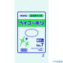■HEIKO ポリ規格袋 ヘイコーポリ 03 No.7 紐なし 100枚入り 006610701(1491060)