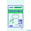 ■HEIKO ポリ規格袋 ヘイコーポリ 03 No.8 紐なし 100枚入り 006610801(1491061)