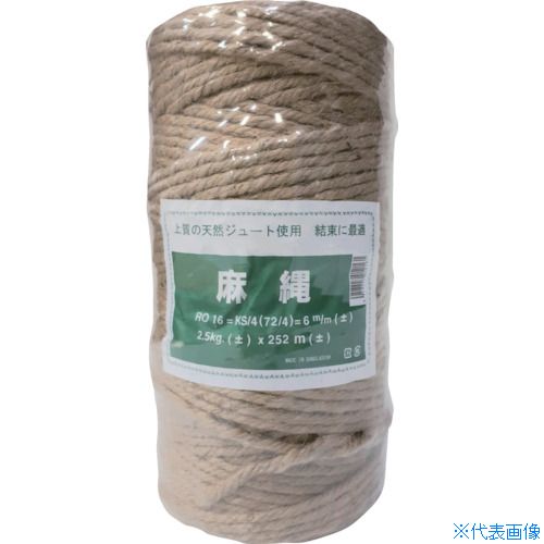 ■伝蔵 麻縄 6mm KS-4 R016(1492640)