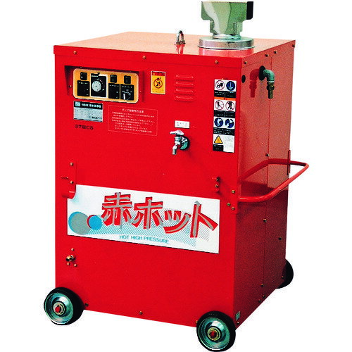 オレンジブック トラスコ中山　TRUSCOツルミ 高圧洗浄機 モータ駆動式(温水タイプ) 15L/min 8.0MPa 〔品番:HPJ22HC750HZ〕[ 注番:1492845]特長●強力パワーの温水噴射機能付です。●温度調節ダイヤルで、温水温度30〜 80℃に調節可能です。●寒冷地ではもちろん、食品・生鮮関係の容器洗浄や、各種工場での機械・部品の洗浄など幅広い業種に優れた効果を発揮します(給湯用にも使用可能)。●軽量コンパクトで使いやすく、φ150の大形車輪の採用で移動性がスムーズです。●前面集中操作パネルで操作がラク、点検扉を開けると点検部がすぐに見え、メンテナンスが容易です。●給湯蛇口が標準装備されています。用途●食品・生鮮関係の容器洗浄用。●土木建築工事、建設機械、農業機械、産業機械、自動車などの洗浄剥離用。●農業具、漁業具、食品機械、機械部品などの洗浄用。●その他、給湯用。仕様●吐出水量(L/min)：15.0●吐出圧力(MPa)：8.0●幅(mm)：885●奥行(mm)：885●高さ(mm)：1211●給水方式：水道直結●電源(V)：三相200●電源：三相200V●電源コード長さ(m)：10●周波数(Hz)：50●ボイラー加熱温度(℃)：30〜80●出力(kW)：2.2仕様2材質/仕上セット内容/付属品●キャブタイヤケーブル●吐水ホース●ノズル●不凍液タンク(4Lポリ容器)注意原産国（名称）日本JANコード本体質量153kgオレンジブック トラスコ中山　TRUSCOツルミ 高圧洗浄機 モータ駆動式(温水タイプ) 15L/min 8.0MPa 〔品番:HPJ22HC750HZ〕[注番:1492845][本体質量：153kg]《包装時基本サイズ：885×960×1230》〔包装時質量：157kg〕分類》清掃・衛生用品》清掃機器》高圧洗浄機☆納期情報：メーカー直送品【法人限定＝会社名ご記入お願い致します。】
