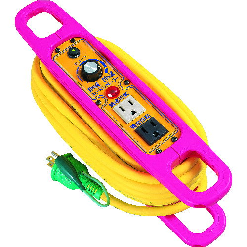 ■NICHIDO スピードコントローラー100V ハンドリールタイプ屋内型 10m アース付 サ...