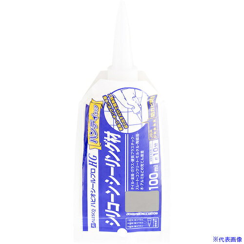 Repair Agents - ■KANSAI シリコーンシーリング材 ハピオシールプロHGパウチ グレー 100ML 00417660322100(1527286)