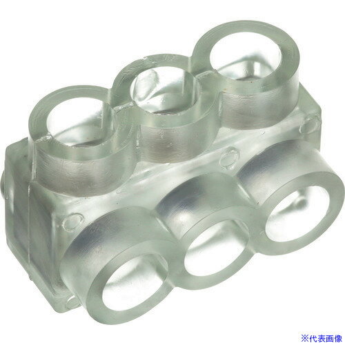 ■PANDUIT マルチタップコネクター片方向挿入タイプ 電線サイズ250kcmil−AWG10(撚り線) PCSB250−3S−6Y P..