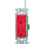 Rakuten - ■Panasonic フルカラーアース付ダブルコンセント・R WN1518R(1583064)×10[送料別途お見積り][法人限定][掲外取寄]