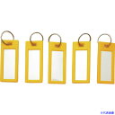 ■WAKI ネームホルダー5 MY013 黄 5入り MY013(1583471)