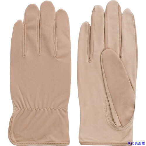 ■富士グローブ 豚皮精密作業用手袋 ピッギーライナー ベージュ Mサイズ 12双入 0612(1584408)×12[送料..